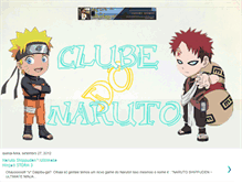 Tablet Screenshot of narutoemacao.blogspot.com