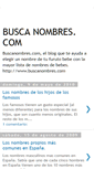 Mobile Screenshot of buscanombres.blogspot.com