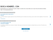 Tablet Screenshot of buscanombres.blogspot.com