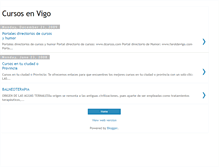 Tablet Screenshot of cursosenvigo.blogspot.com