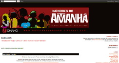 Desktop Screenshot of menoresdoamanha.blogspot.com