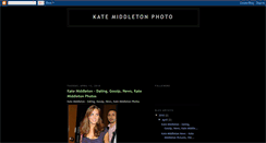 Desktop Screenshot of kate-middleton-photo.blogspot.com