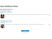 Tablet Screenshot of kate-middleton-photo.blogspot.com