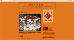 Desktop Screenshot of foodforall82.blogspot.com