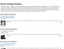 Tablet Screenshot of davishistory.blogspot.com