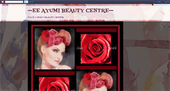 Desktop Screenshot of eeayumibeauty.blogspot.com