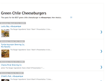 Tablet Screenshot of greenchilecheeseburger.blogspot.com