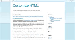 Desktop Screenshot of customizehtml.blogspot.com