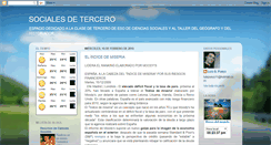 Desktop Screenshot of geografiadetercero.blogspot.com