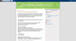 Desktop Screenshot of mildinterest.blogspot.com