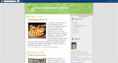 Desktop Screenshot of oraoptimization.blogspot.com