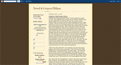 Desktop Screenshot of cerpen-novel.blogspot.com