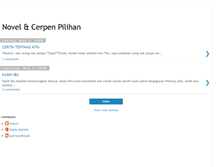 Tablet Screenshot of cerpen-novel.blogspot.com