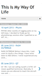 Mobile Screenshot of mycodeoflife.blogspot.com
