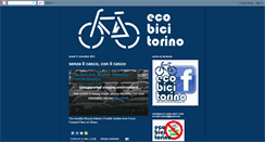 Desktop Screenshot of eco-bici-torino.blogspot.com