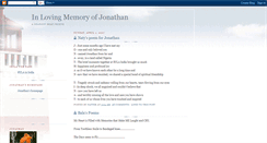 Desktop Screenshot of jonathantinat.blogspot.com