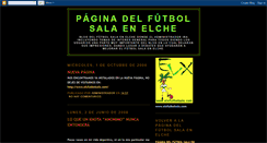 Desktop Screenshot of futsal-elx.blogspot.com