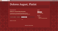 Desktop Screenshot of doloresaugust.blogspot.com