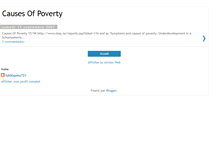 Tablet Screenshot of causes-of-poverty-930.blogspot.com