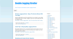 Desktop Screenshot of double-joggingstroller.blogspot.com