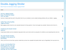 Tablet Screenshot of double-joggingstroller.blogspot.com