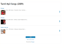 Tablet Screenshot of isaivirunthu-2009mp3w.blogspot.com