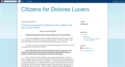 Desktop Screenshot of citizensfordoloreslucero.blogspot.com