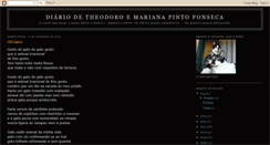 Desktop Screenshot of diariodotheodoro.blogspot.com