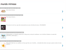 Tablet Screenshot of mundomimoso.blogspot.com