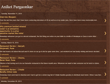 Tablet Screenshot of aniketpargaonkar.blogspot.com