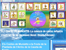 Tablet Screenshot of elscontesdemuniatto.blogspot.com