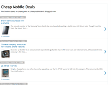 Tablet Screenshot of cheapmobiledeals.blogspot.com