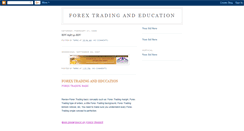 Desktop Screenshot of forextradingandeducation.blogspot.com