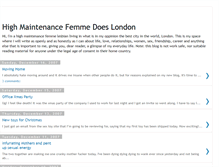 Tablet Screenshot of highmaintenancefemme.blogspot.com