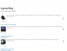 Tablet Screenshot of laptopgadgets.blogspot.com