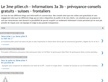 Tablet Screenshot of letroisiemepilier.blogspot.com