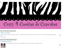 Tablet Screenshot of crazy4cookiesandcupcakes.blogspot.com