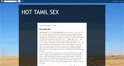 Desktop Screenshot of hot-tamil-sex.blogspot.com