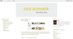 Desktop Screenshot of julieboehmer.blogspot.com