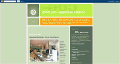 Desktop Screenshot of jfoodinfo.blogspot.com