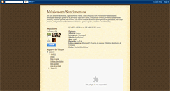 Desktop Screenshot of musicaemsentimentos.blogspot.com