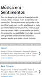 Mobile Screenshot of musicaemsentimentos.blogspot.com