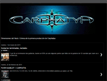 Tablet Screenshot of carphatyablog.blogspot.com