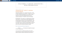 Desktop Screenshot of columbiacareerinstitute.blogspot.com