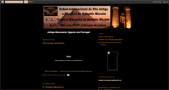 Desktop Screenshot of memphis-misraim-portugal.blogspot.com