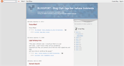 Desktop Screenshot of blogsport.blogspot.com