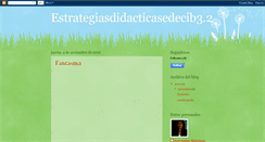 Desktop Screenshot of estrategiasdidacticasgabriela.blogspot.com