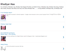 Tablet Screenshot of khodiyarmaa.blogspot.com