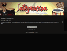 Tablet Screenshot of integracion-music.blogspot.com