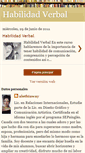 Mobile Screenshot of habilidadmente-habilidadverbal.blogspot.com